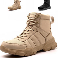 Stivali Antinfortunistica Unisex Leggeri e Traspiranti con punta in Acciaio Rinforzato